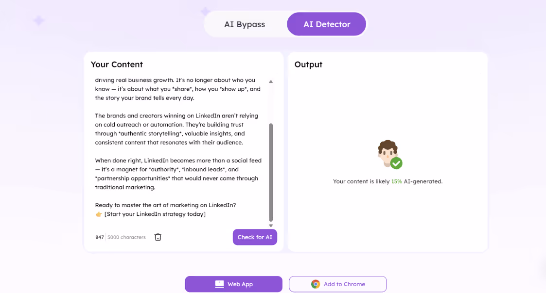 EaseMate AI Detector