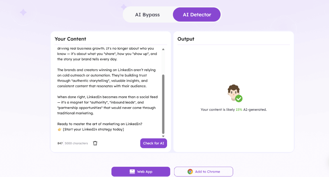 EaseMate AI Detector