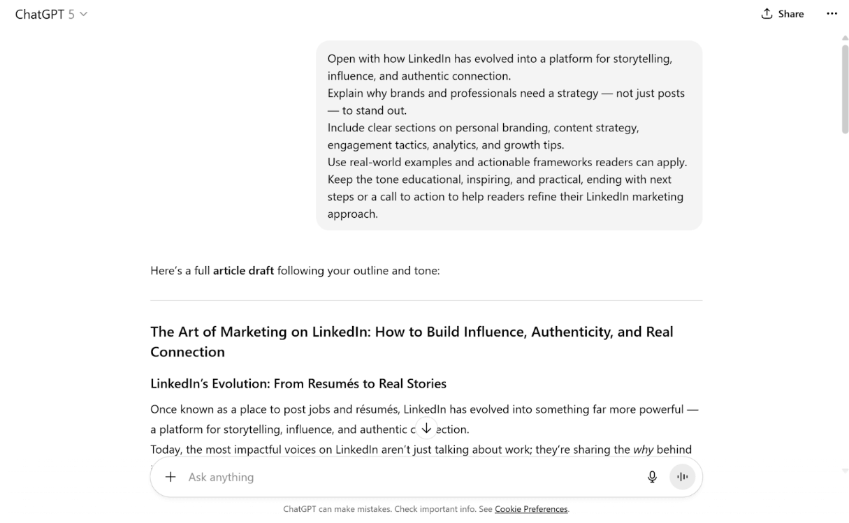 Originality.ai AI Checker Scan