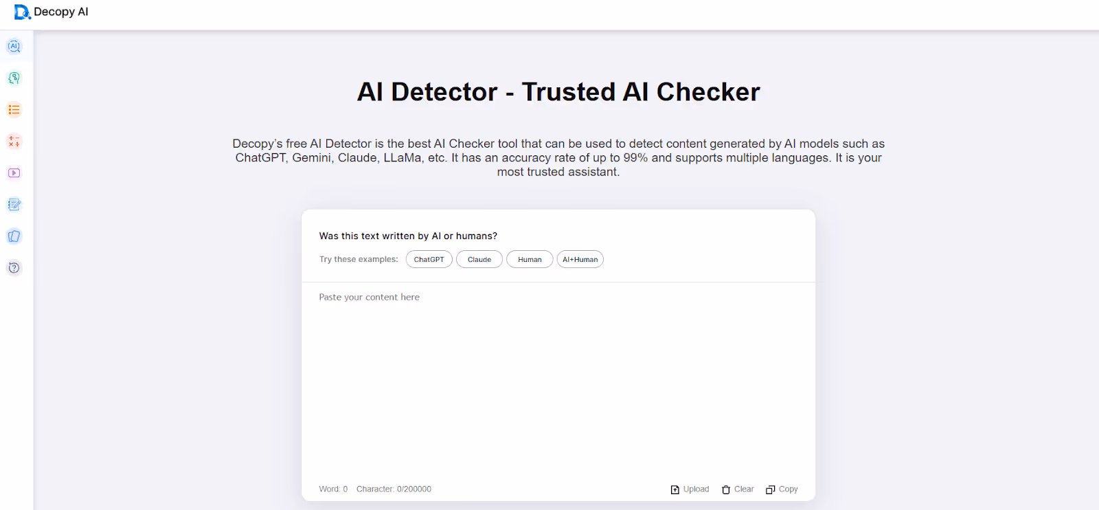 Decopy AI Detector Review