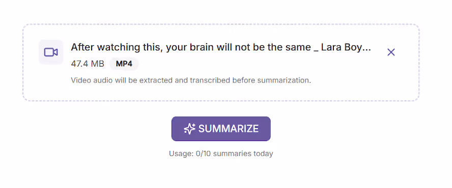 Review Your Uploaded File