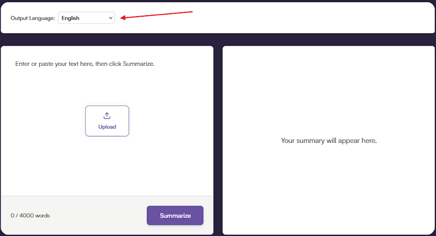 Select Your Language