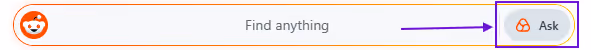 Reddit Answers Ask Icon