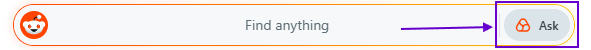 Reddit Answers Ask Icon