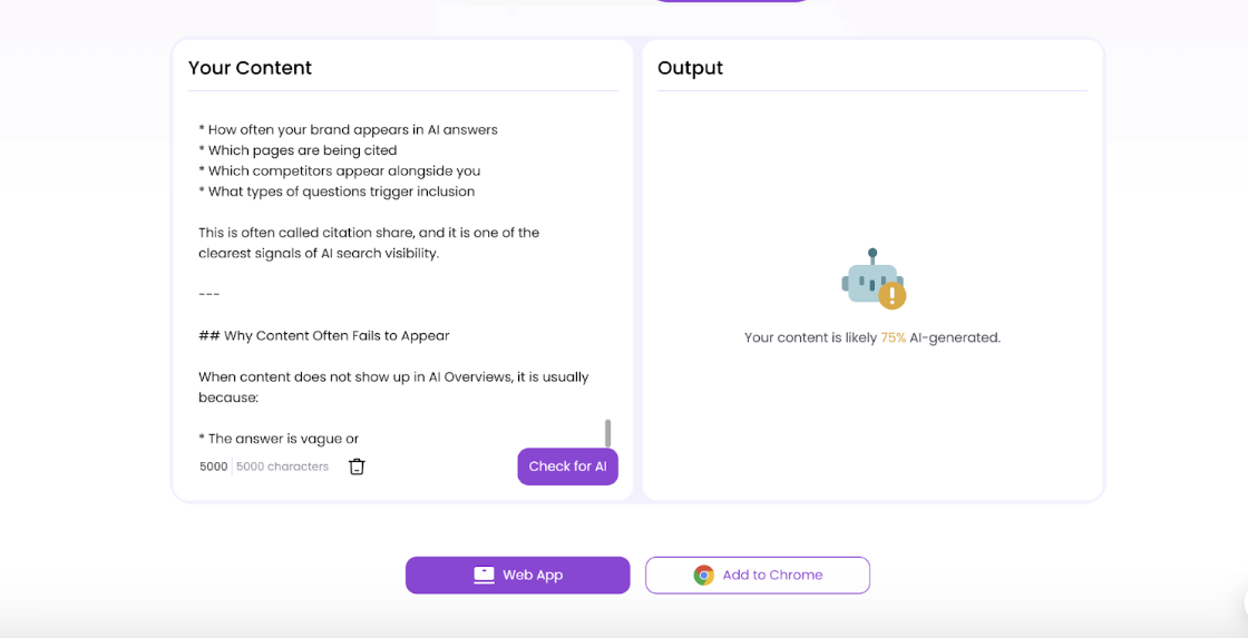 Easemate Scan of HireMia Humanizer by CoSchedule