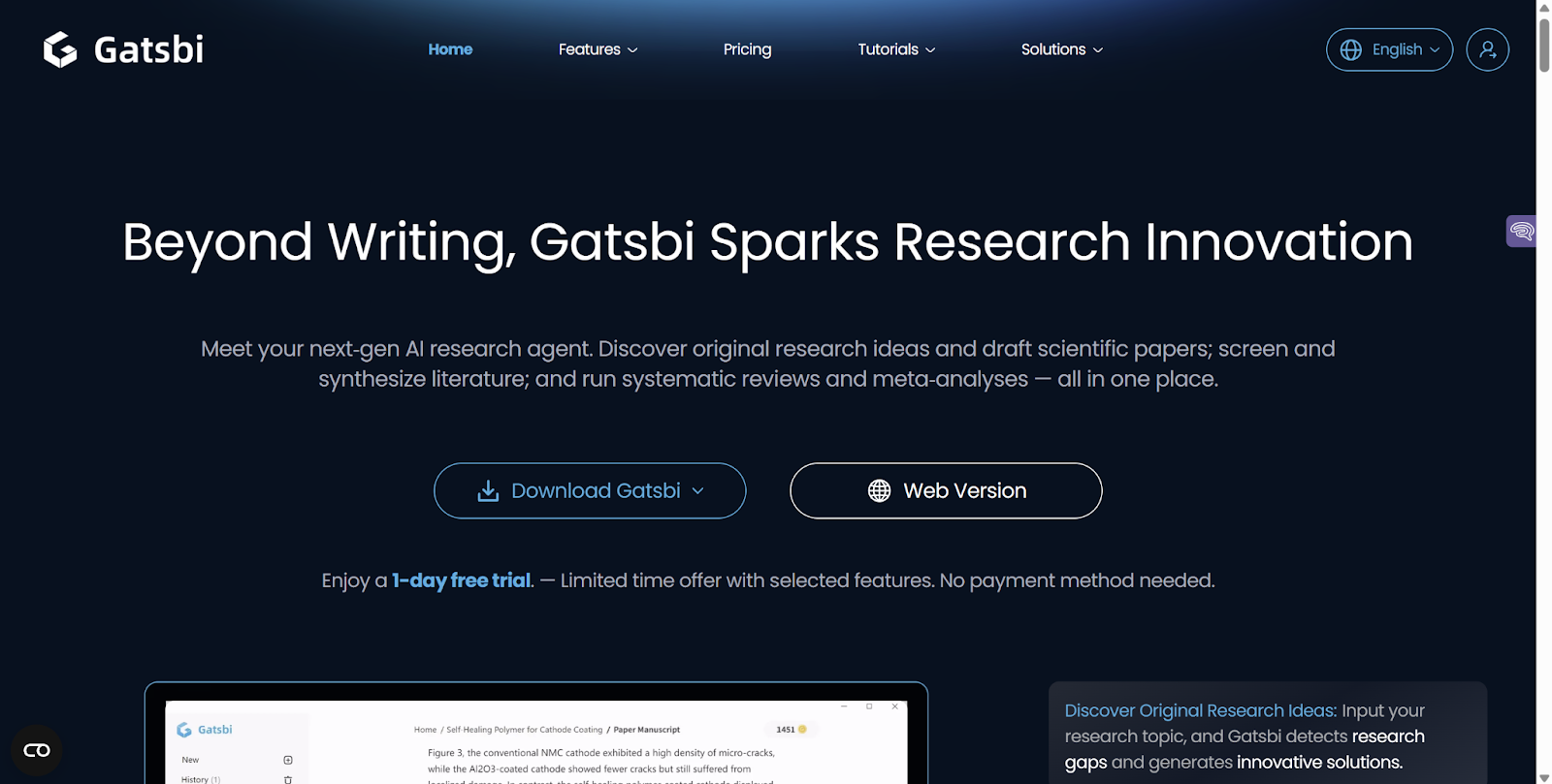 The Gatsbi platform of AI agents