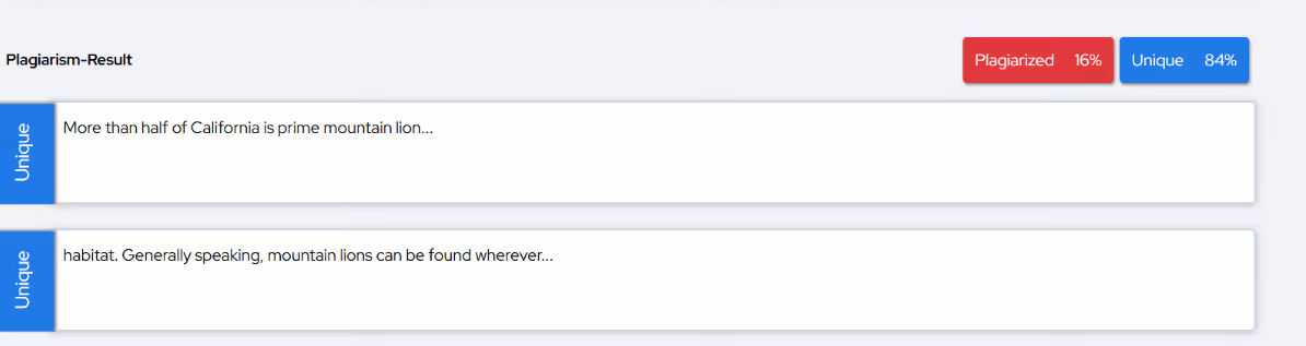 PlagiarismRemover free plagiarism checker