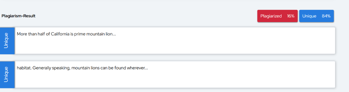 PlagiarismRemover free plagiarism checker