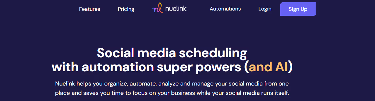 Nuelink platform