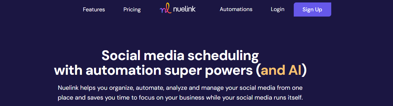 Nuelink platform