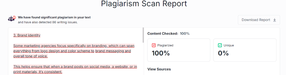 WriteSafe Plagiarism Checker Review