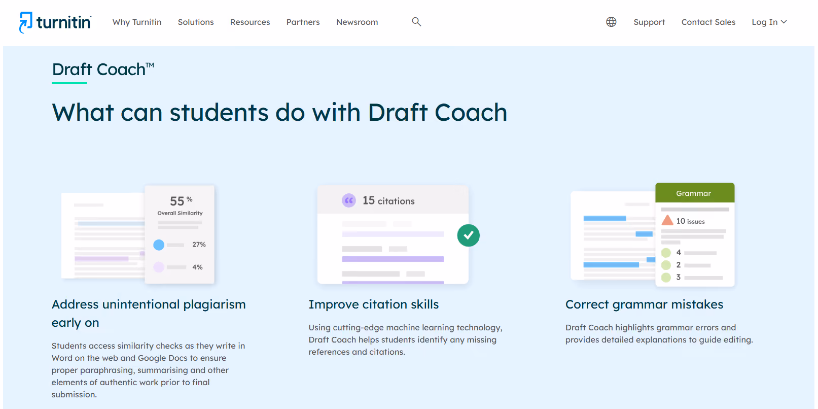 Turnitin Draft Coach