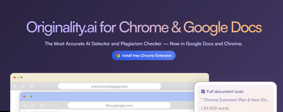Originality.ai for Chrome & Google Docs