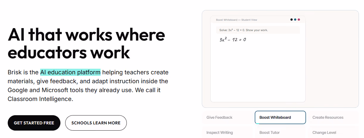Brisk Teaching