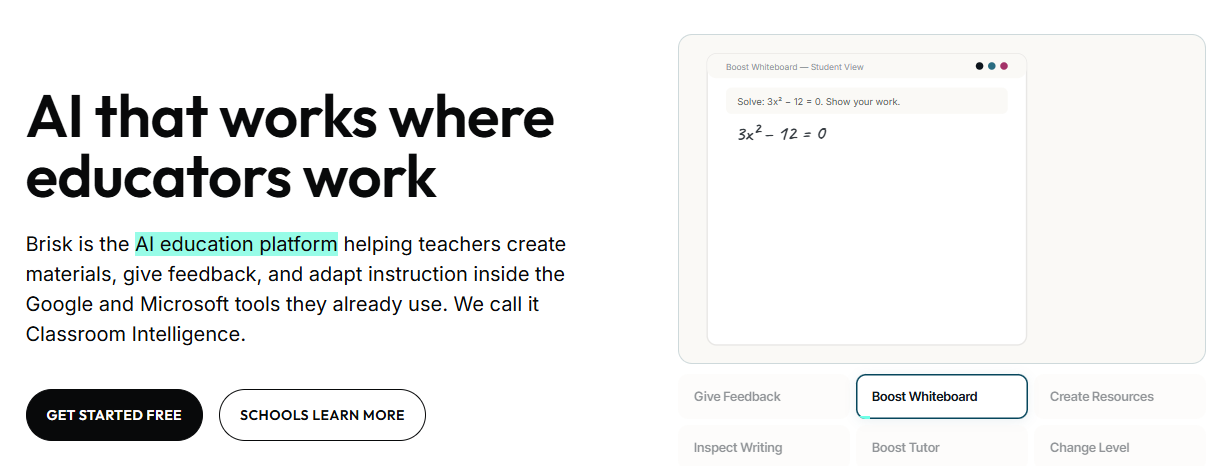 Brisk Teaching