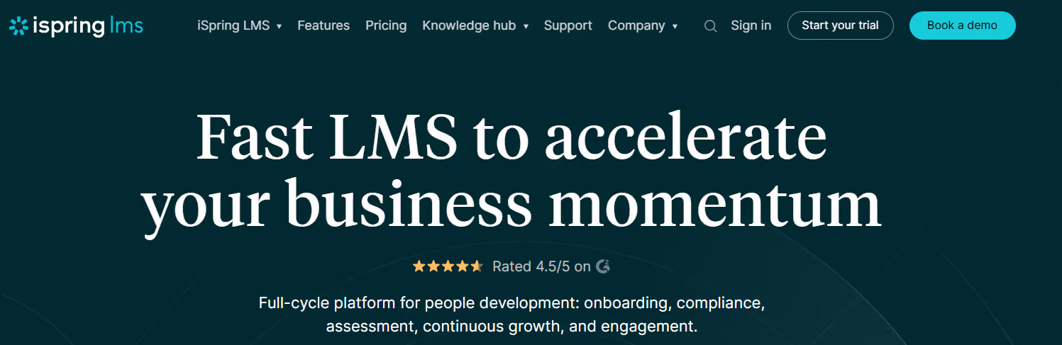 iSpring lms
