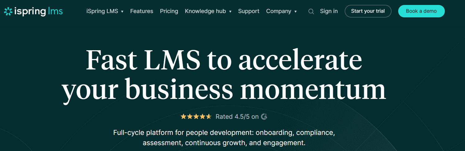 iSpring lms
