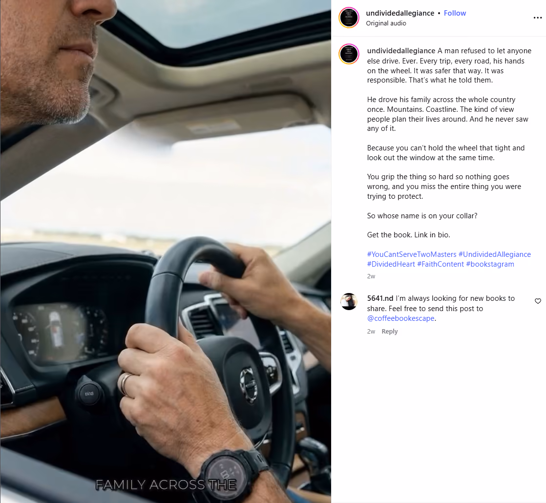 Probable AI-generated video in social media post