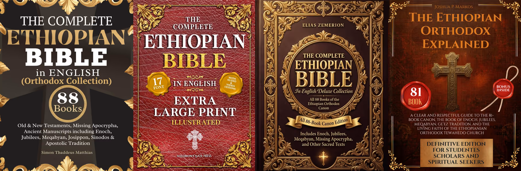 A series of copycat religious publications