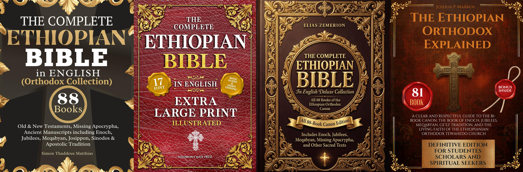 A series of copycat religious publications
