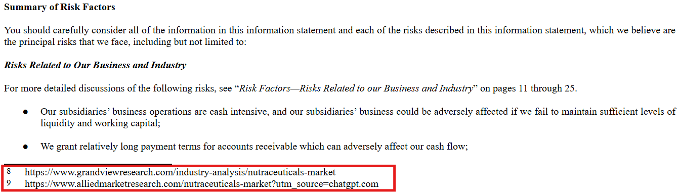 …but neither the source with the ChatGPT tracking code nor the one without supports those numbers.