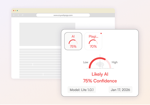 Check for AI Content on Any Website Quickly