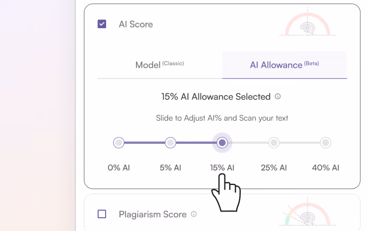 Select Scan Types
