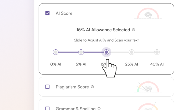 Select Scan Types