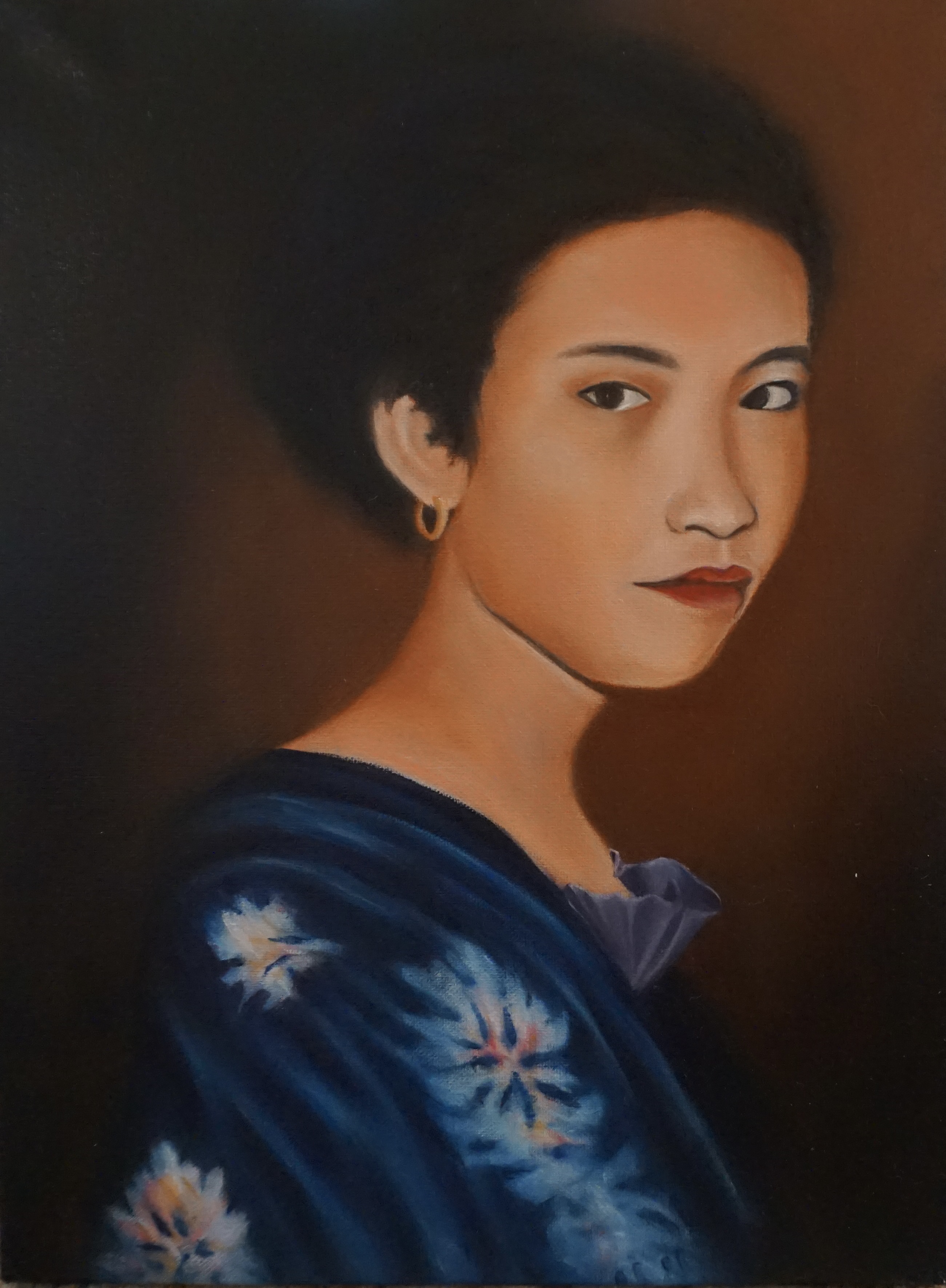 Angela | 16 x 20 | oil 2025