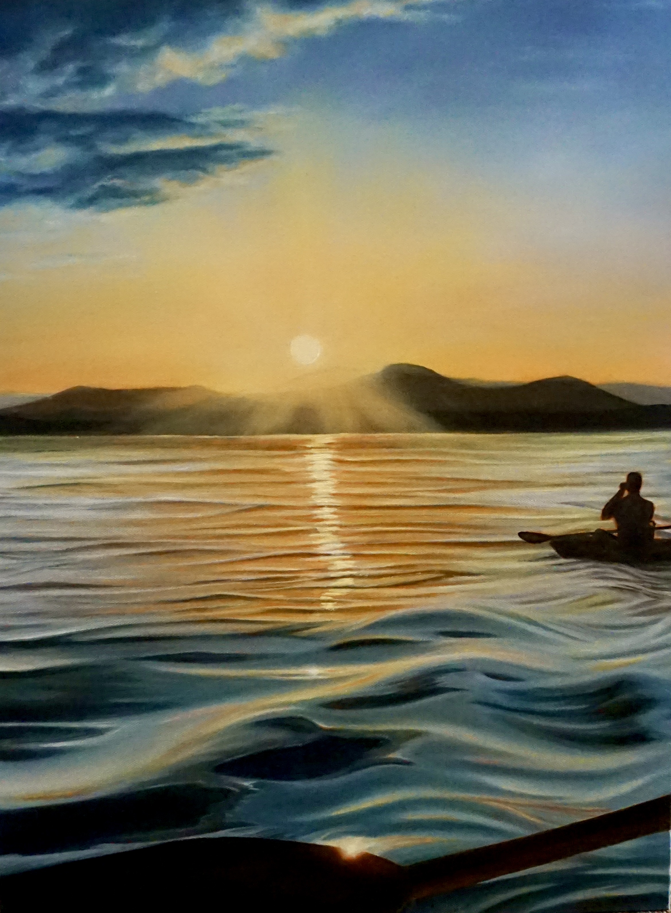 Capturing Last Light | 18 x 24 | 2024
