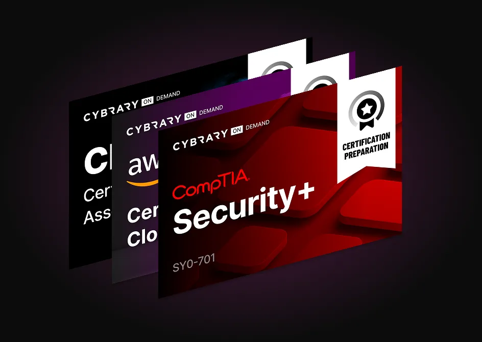 cybersecurity certification prep path examples