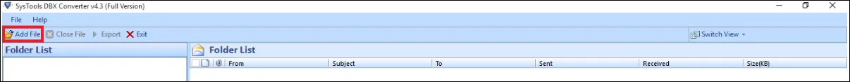 DBX to PST Converter