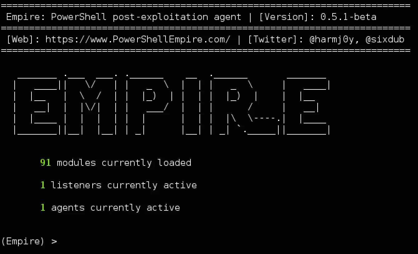 Powershell Empire Stagers 2: Controlling the Victim's Machine - Cybrary