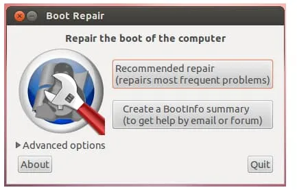 boot repair