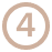 Number 4 inside a thin circular outline.