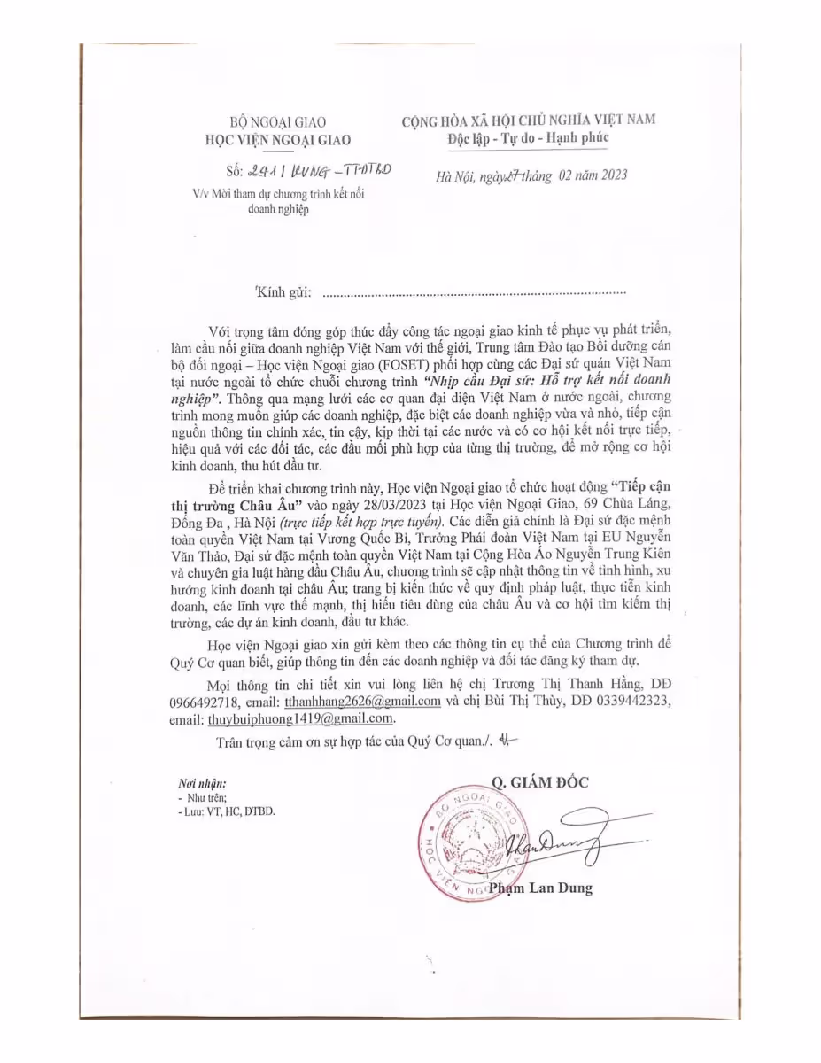 HIỆP HỘI BAO BÌ VIỆT NAM