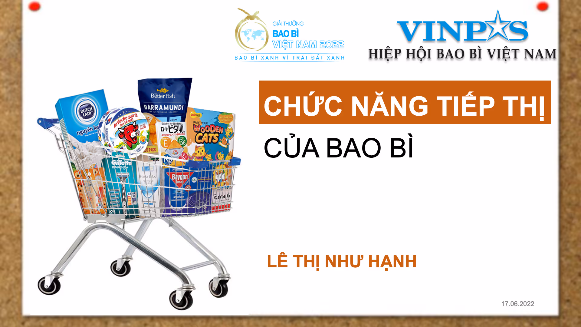 Chức năng tiếp thị của Bao bì