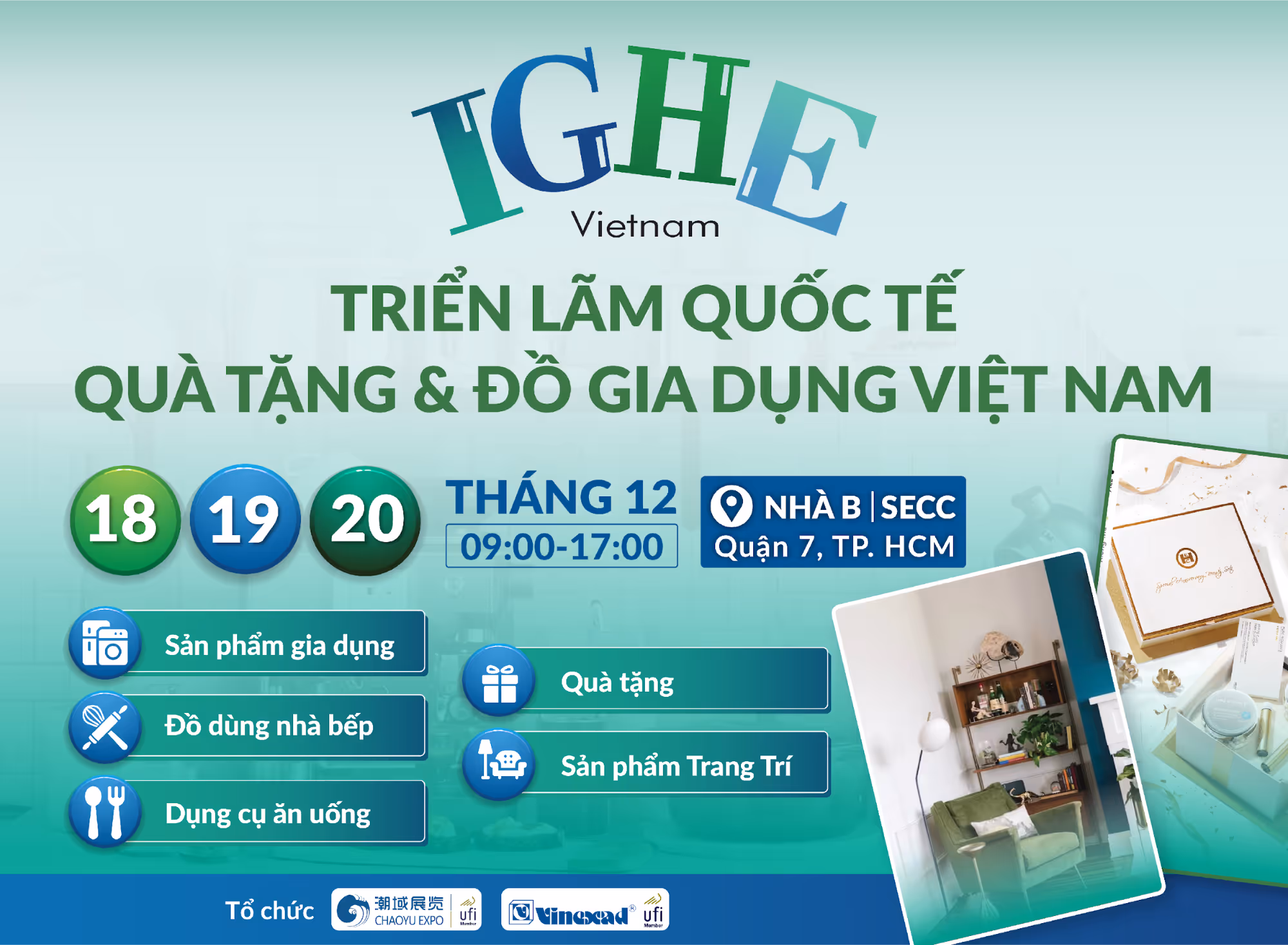 KHÁM PHÁ THẾ GIỚI QUÀ TẶNG VÀ ĐỒ GIA DỤNG TẠI IGHE VIETNAM 2024