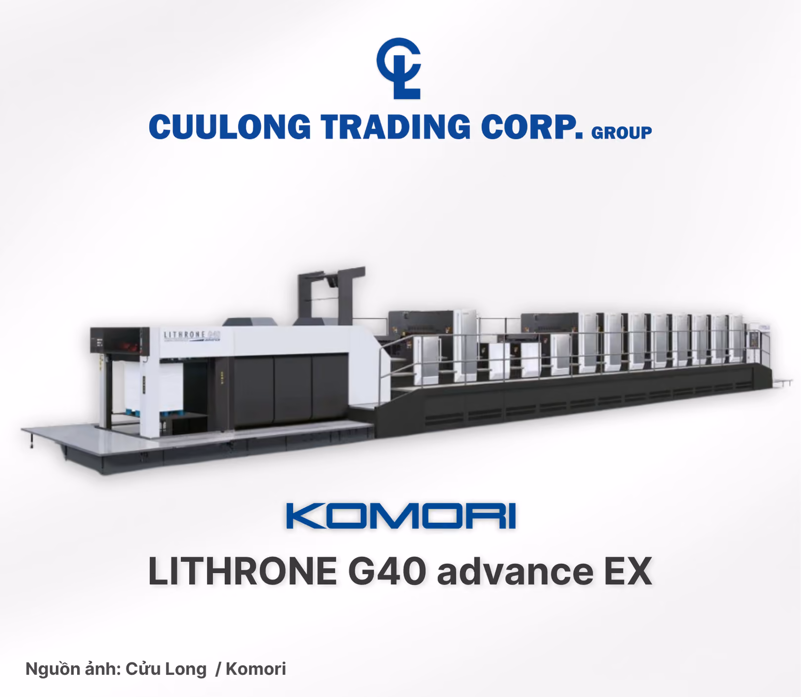CỬU LONG – Đối tác đồng hành cùng đoàn Vinpas tham quan nhà máy Komori