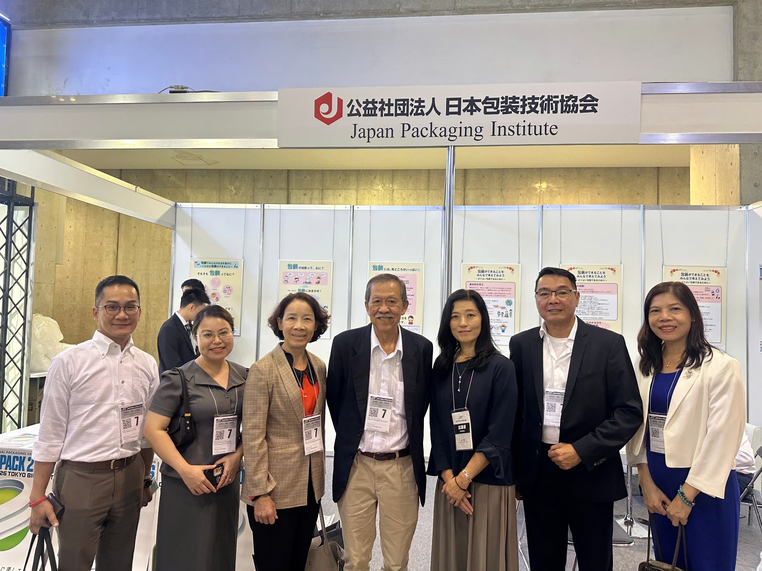 Vinpas làm việc với Viện Bao bì Nhật Bản (JPI)