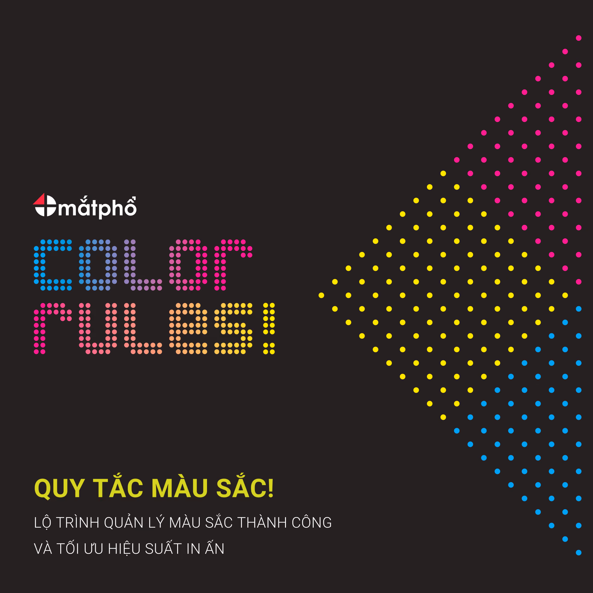 Quy tắc màu sắc! Lộ trình Quản lý màu sắc thành công và Tối ưu hiệu suất in ấn