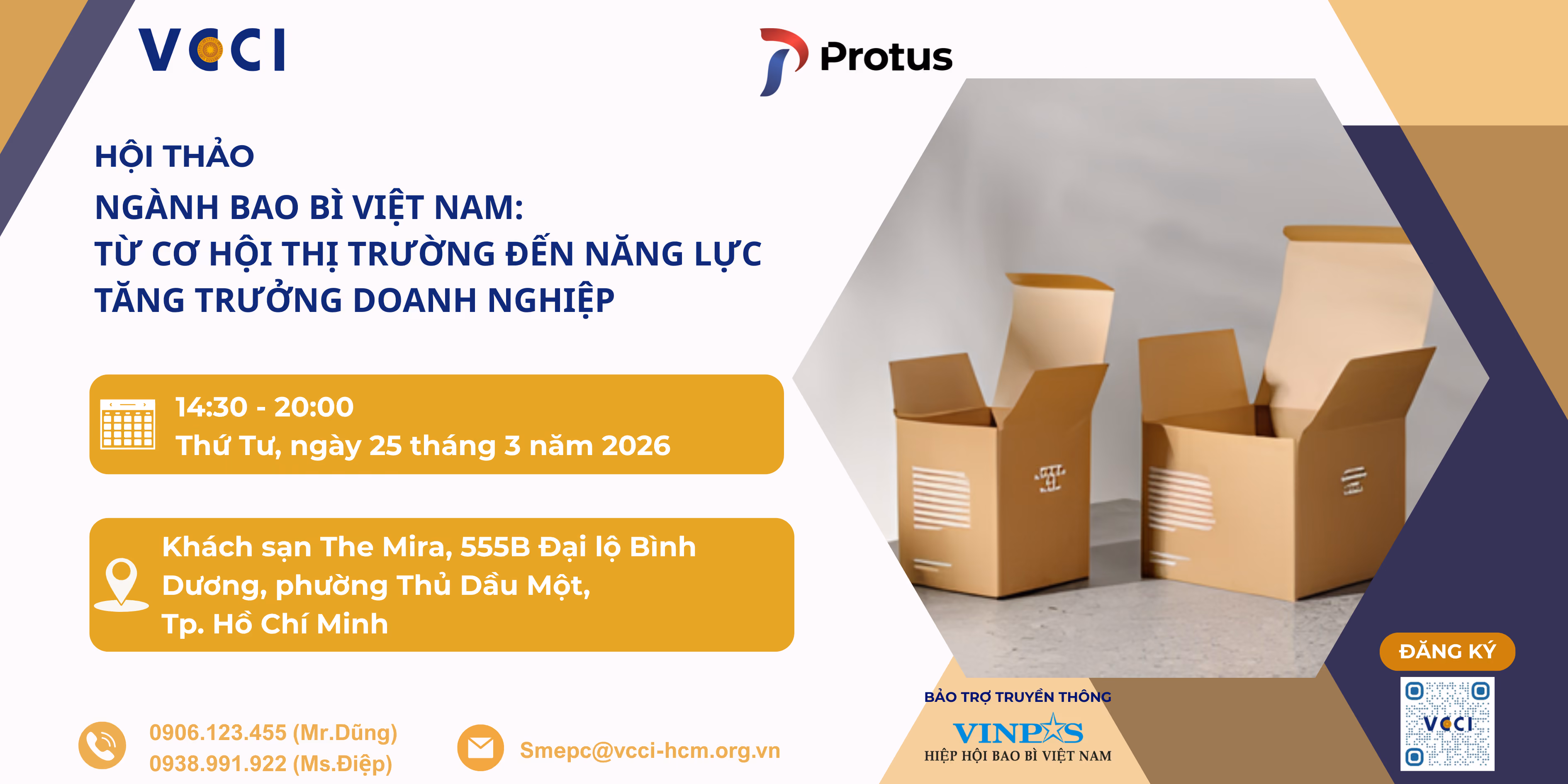 HỘI THẢO “NGÀNH BAO BÌ VIỆT NAM: TỪ CƠ HỘI THỊ TRƯỜNG ĐẾN NĂNG LỰC TĂNG TRƯỞNG DOANH NGHIỆP” - 25/03/2026