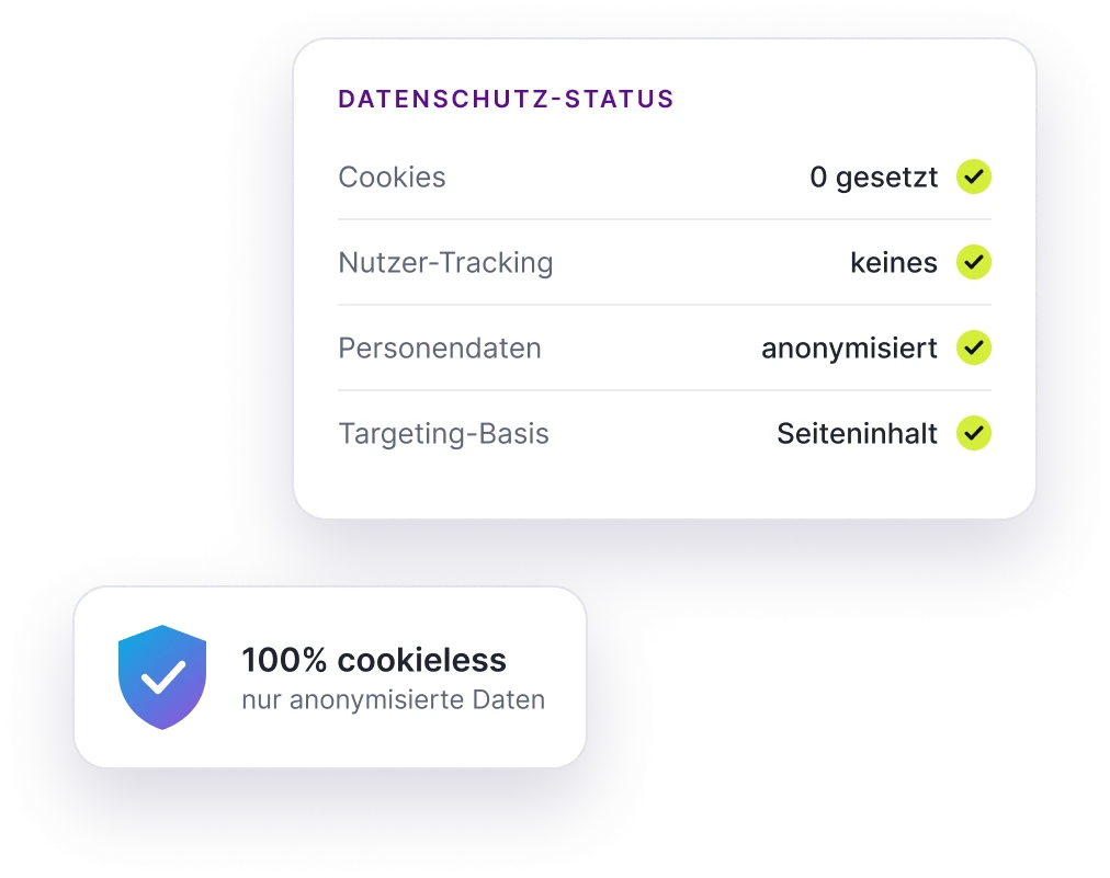 contextual advertising - keine cookies eine datenschutzsichere Alternative