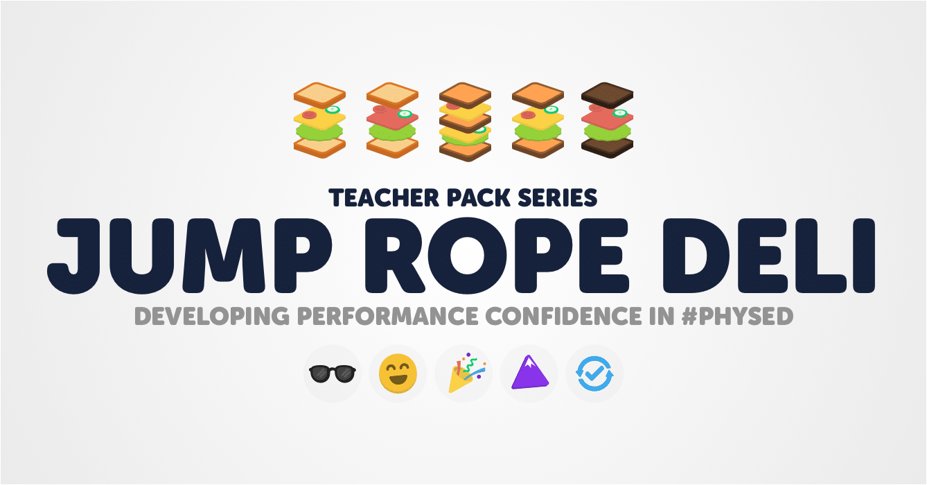 The Jump Rope Deli is a physical education unit that I designed to help my students develop their performance confidence in physical activity settings. Learn all about it in this walkthrough post.