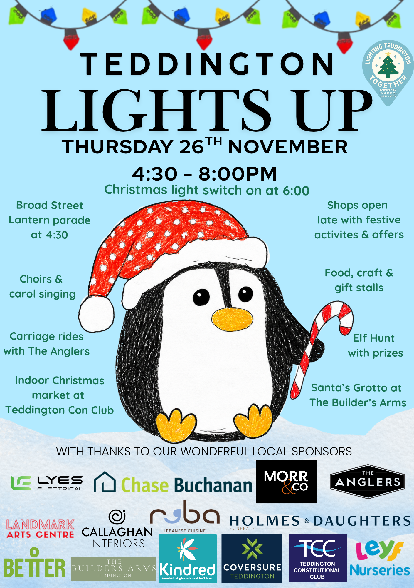 Teddington Lights Up 2026