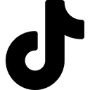tiktok black logo