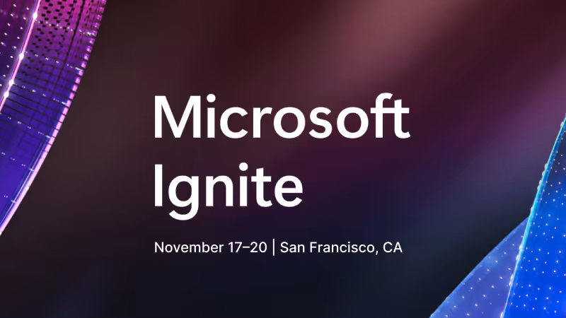 Microsoft Ignite 2026