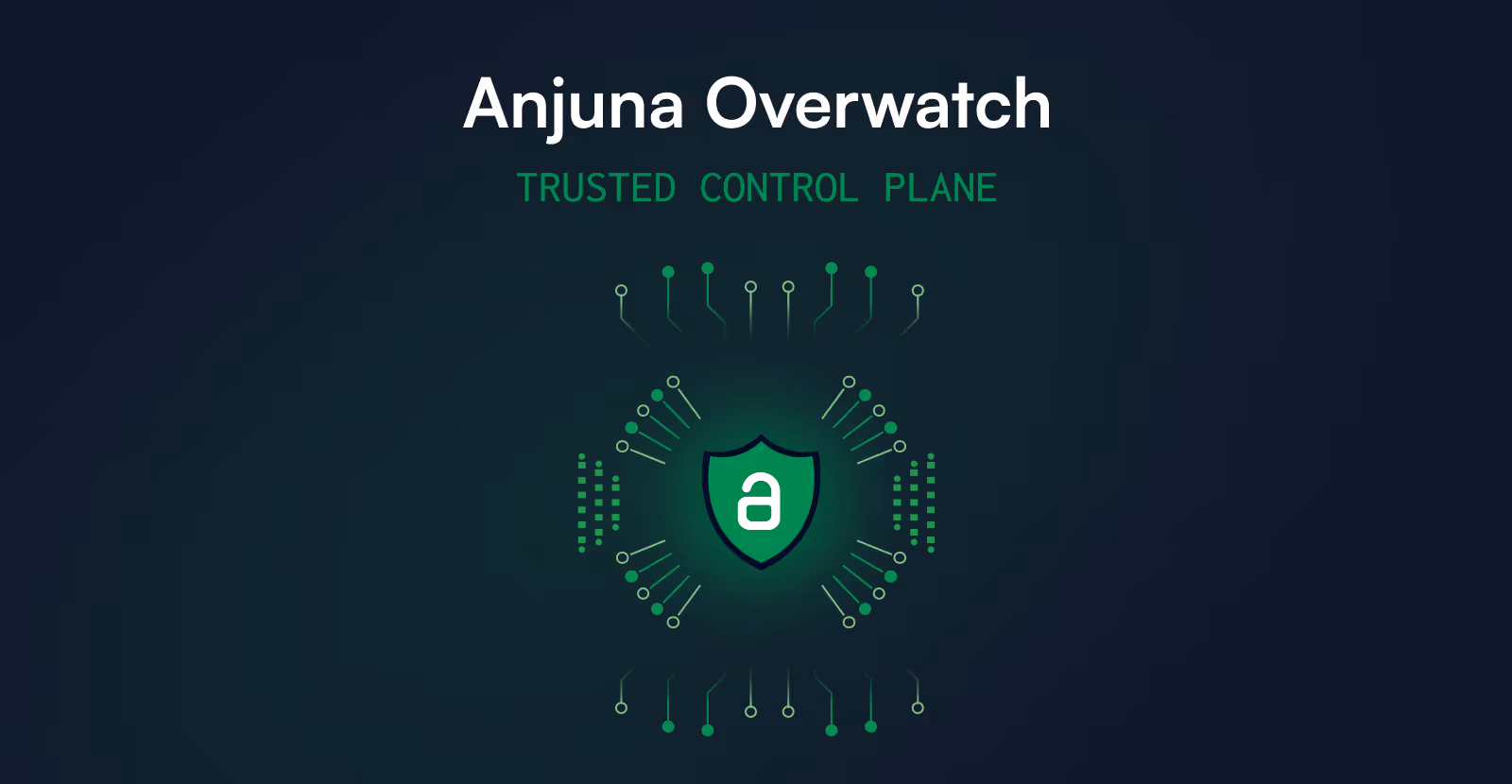 Anjuna Overwatch - Trusted Control Plane 