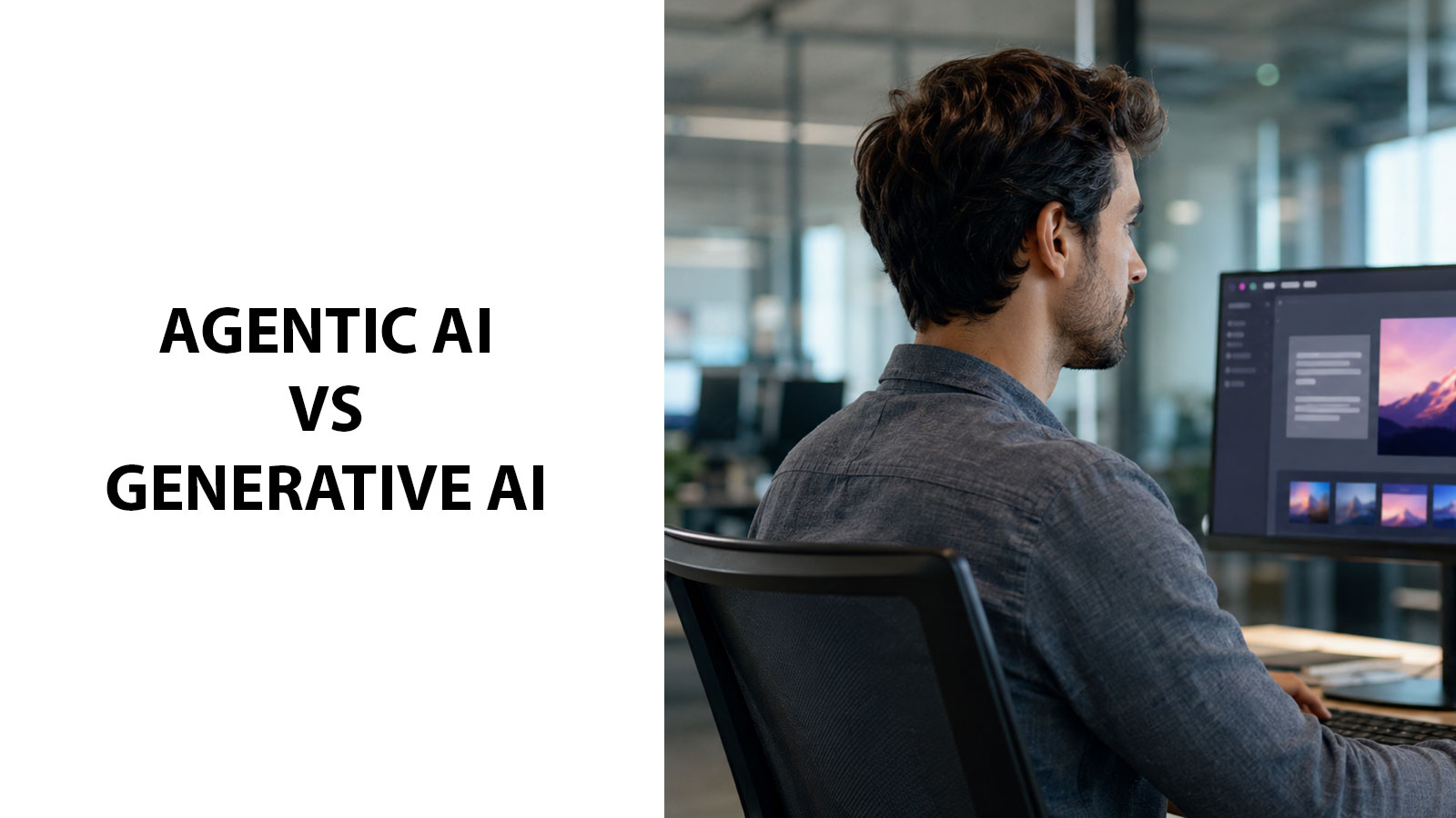 Agentic AI vs Generative AI