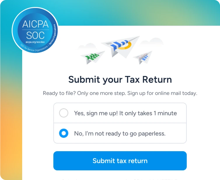 Tax Report Form Submission